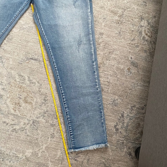 Stretchy Cropped Jogger Jeans with Stars Lounge Casual Stylish - Picture 3 of 12